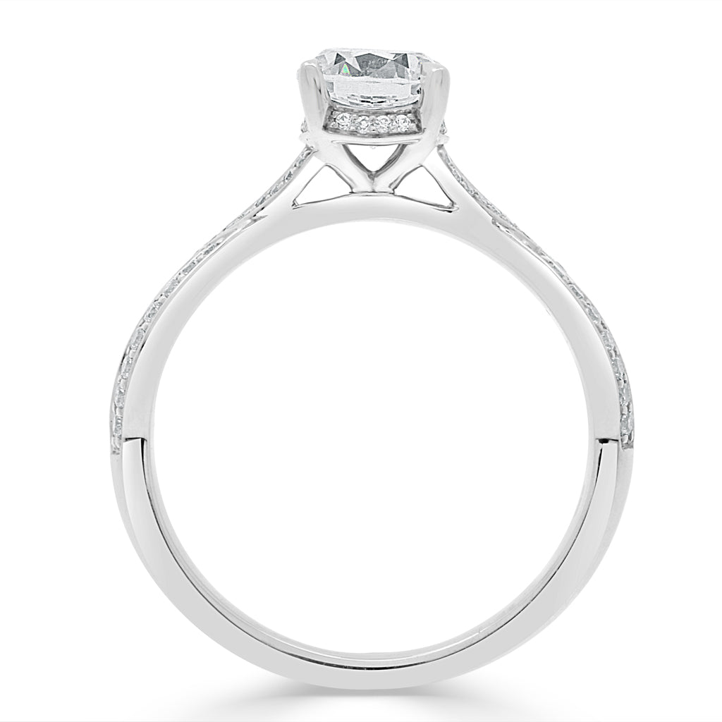 Twisted Band Engagement Ring – Betsey