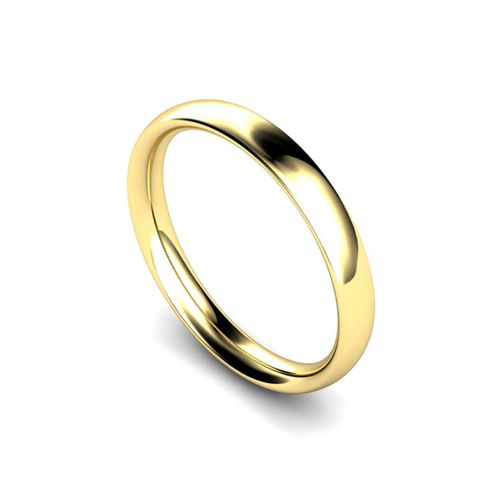 3mm Comfort Fit Wedding Ring