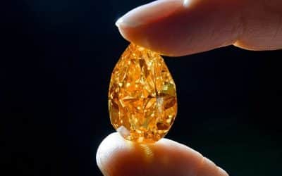 Worlds Largest Orange Diamond