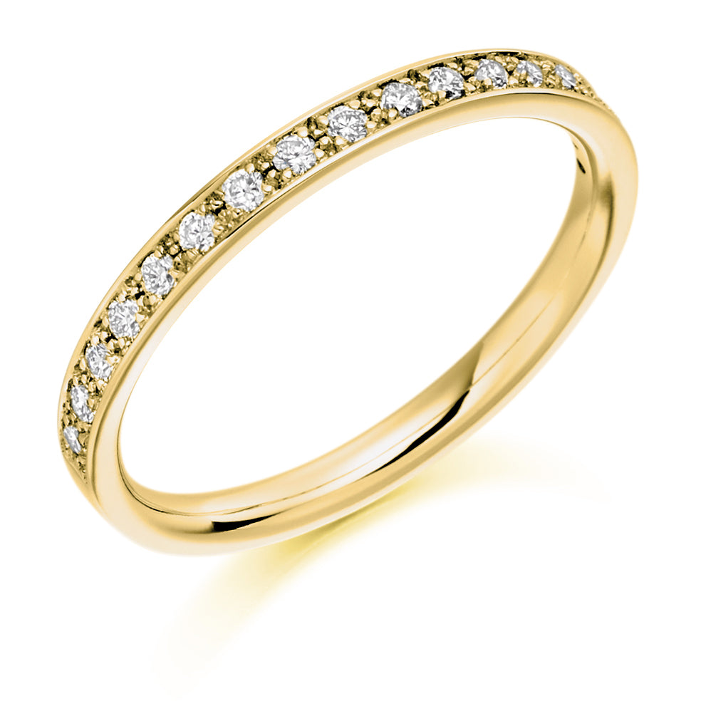 .27ct Diamond Ladies Wedding Band  in yellow gold