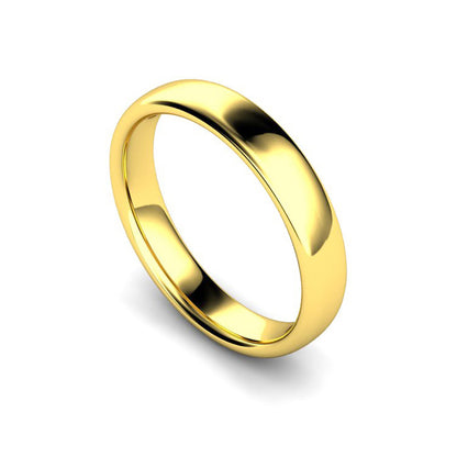4mm Traditional Court Wedding Ring