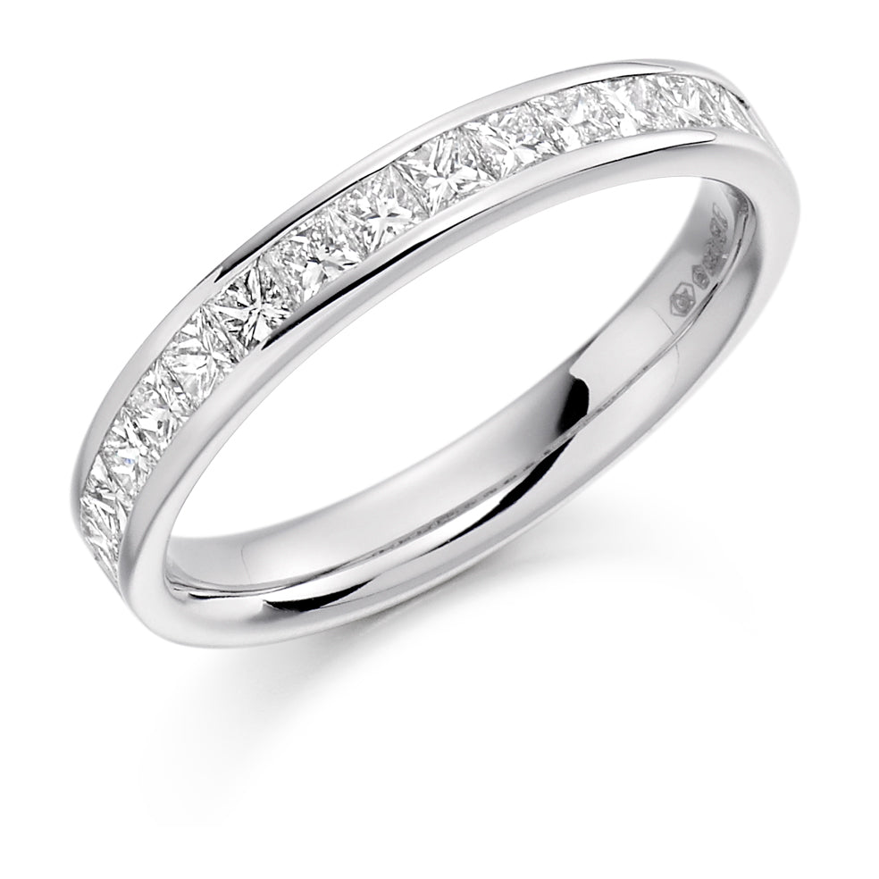 .75ct Princess Shape Ladies Wedding Ring