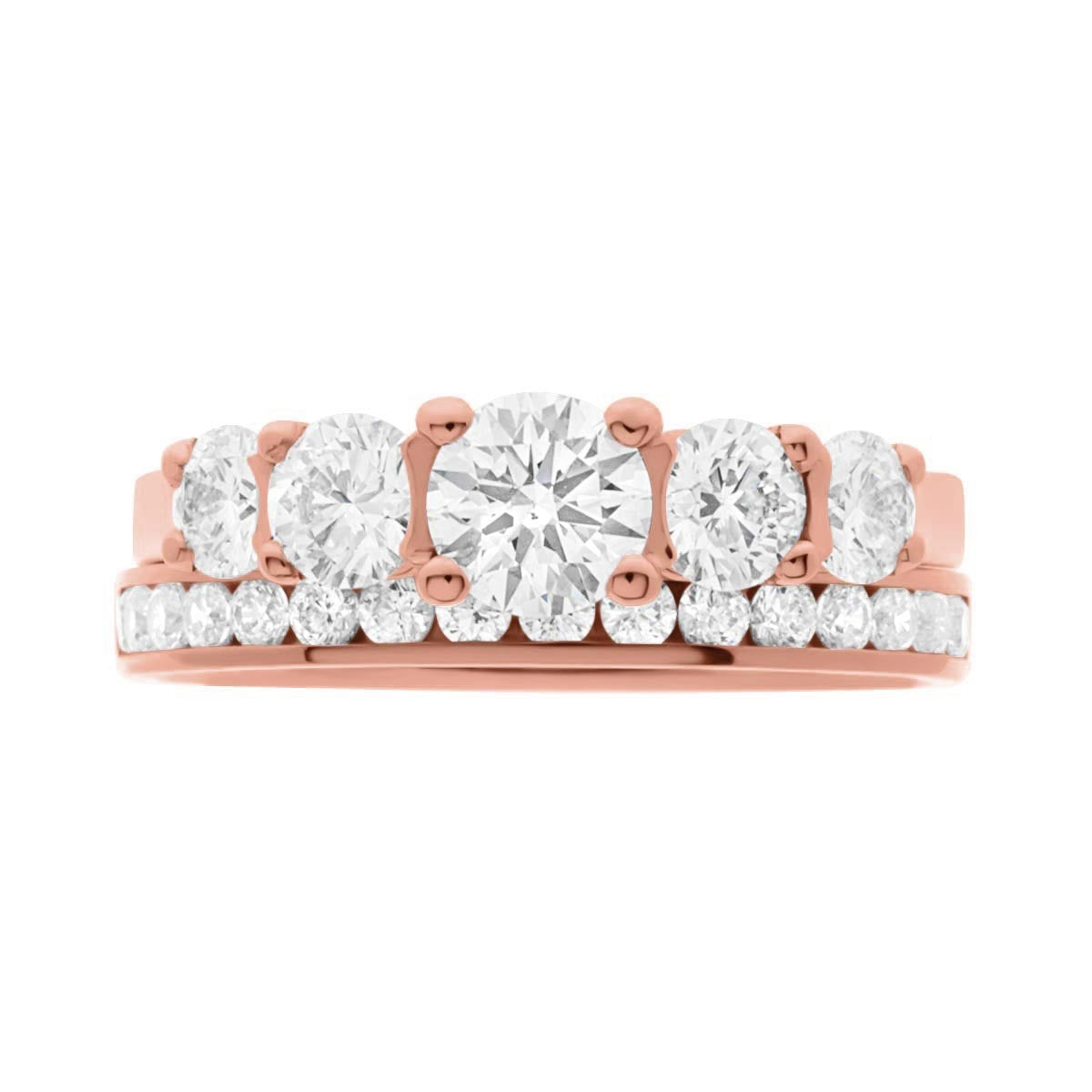 Five Stone Diamond Ring – ‘Nina’