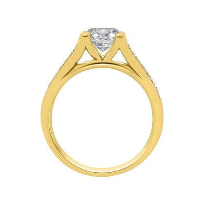 Split Shank Engagement Ring – ‘Dakota’
