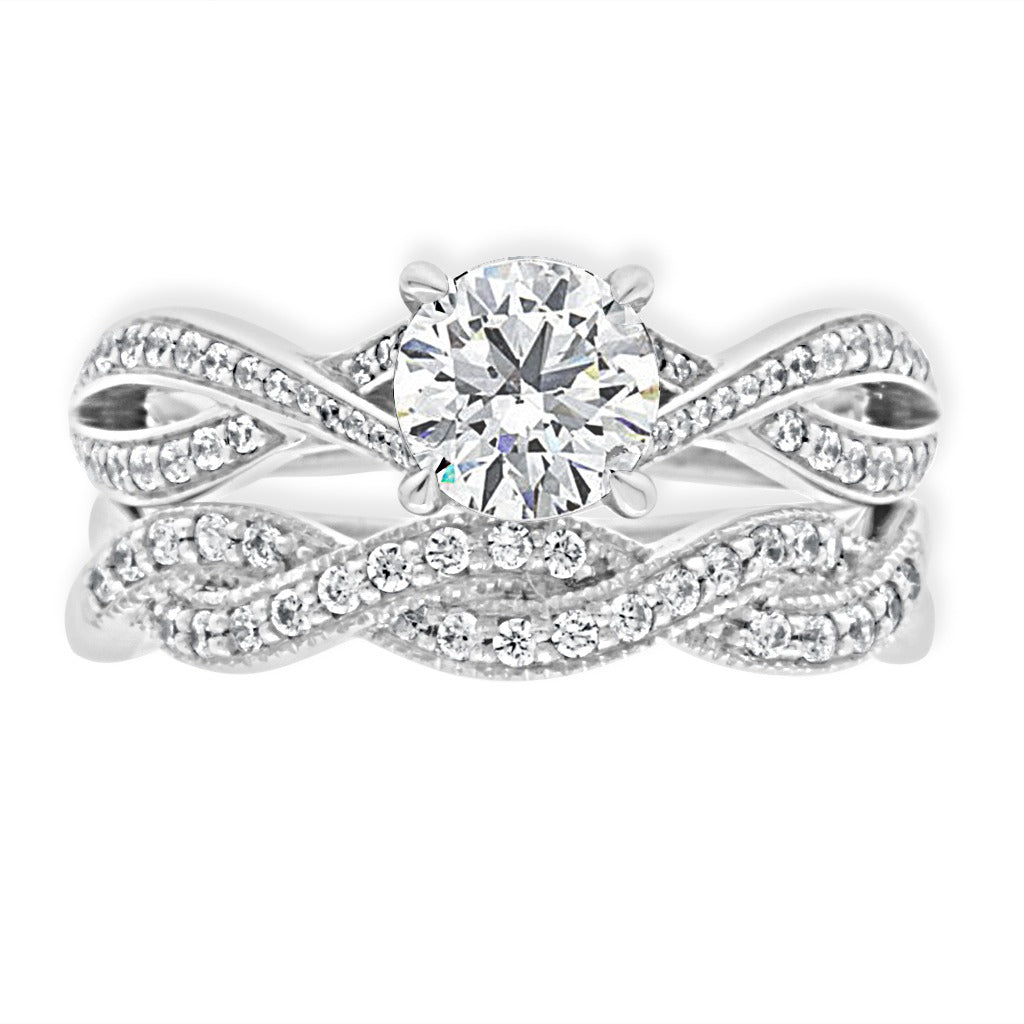 Twisted Band Engagement Ring – Betsey