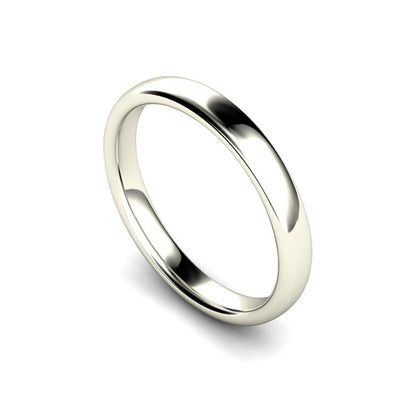 3mm Traditional Court Wedding Ring