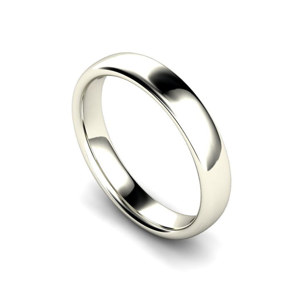 4mm Traditional Court Wedding Ring