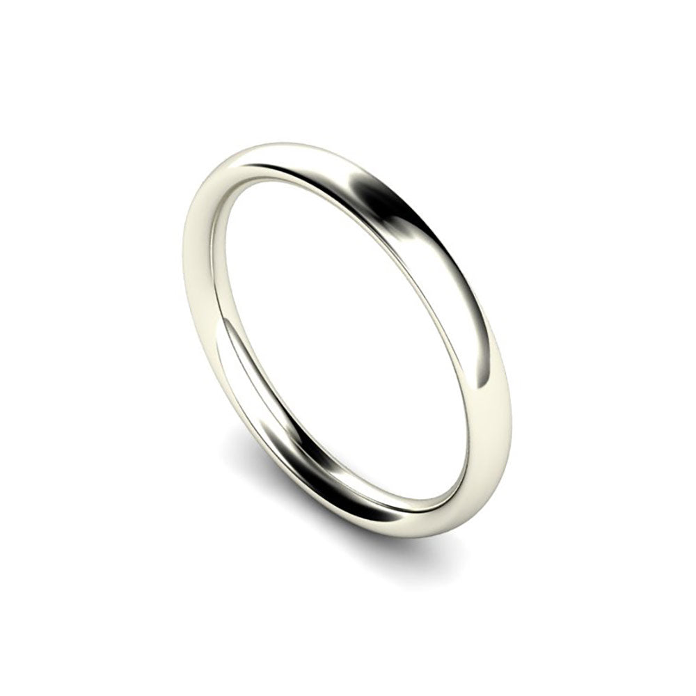 2.5mm Comfort Fit Wedding Ring