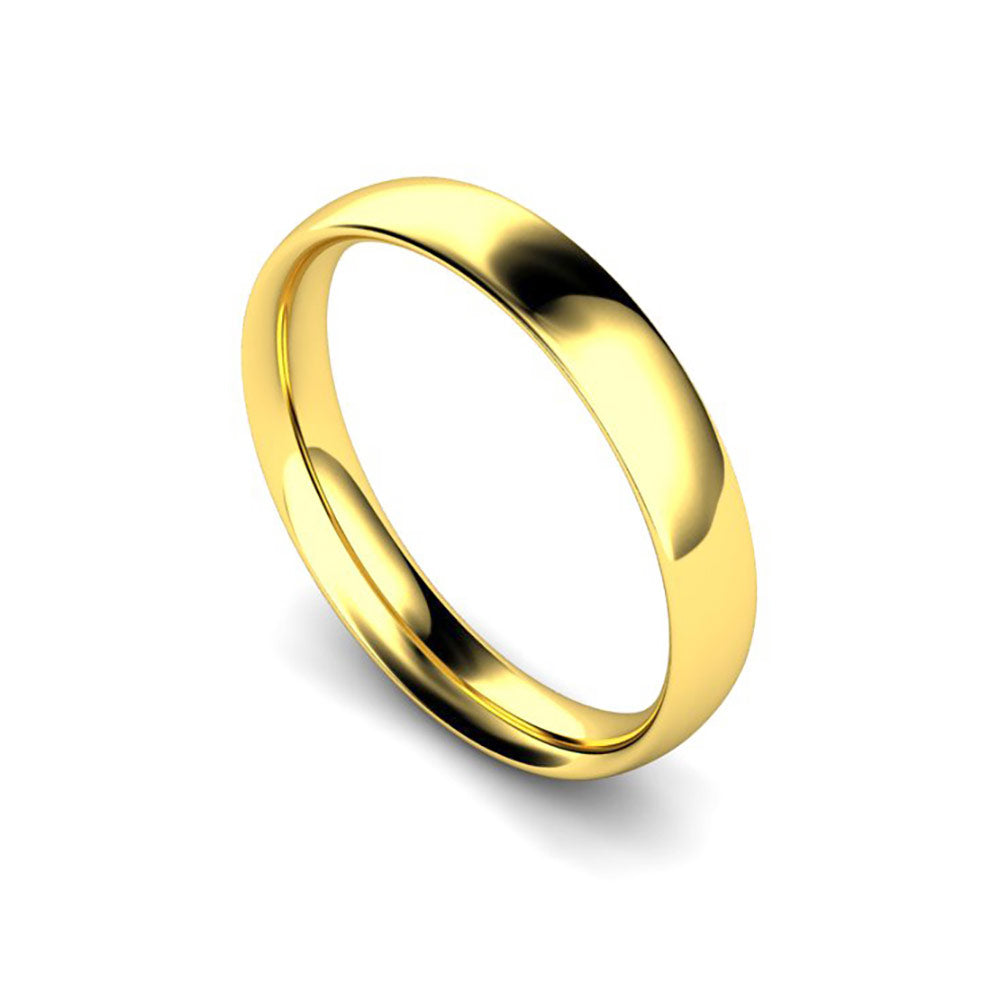 4mm Comfort Fit Wedding Ring