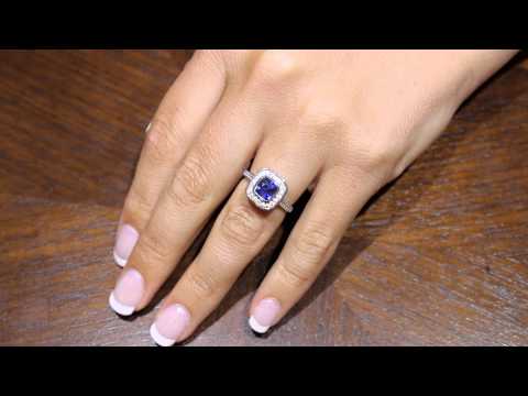 Bezel Set Sapphire Ring – &