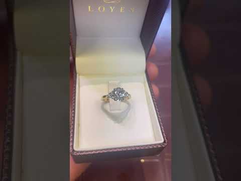 Oval Diamond Handmade Engagement Ring - Annabell Oval in a Ring Box