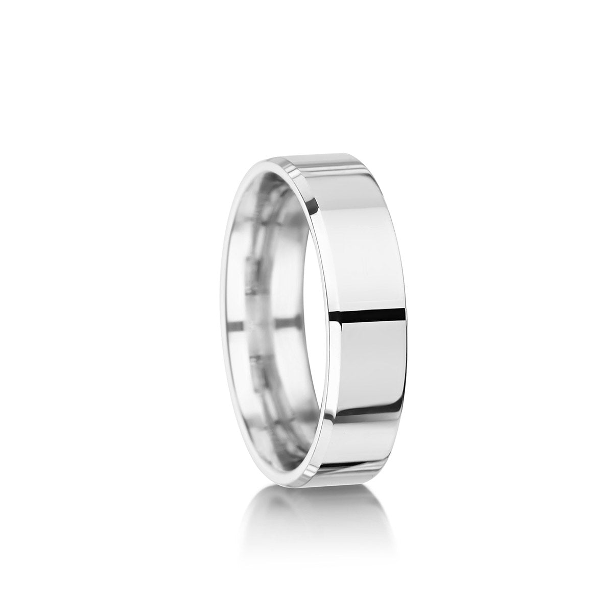 5mm Gents Polished wedding Ring With Polished finish – MWR12