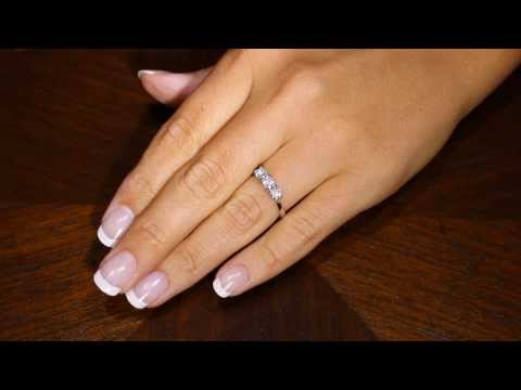 Three Stone Engagement Ring – ‘Erin’