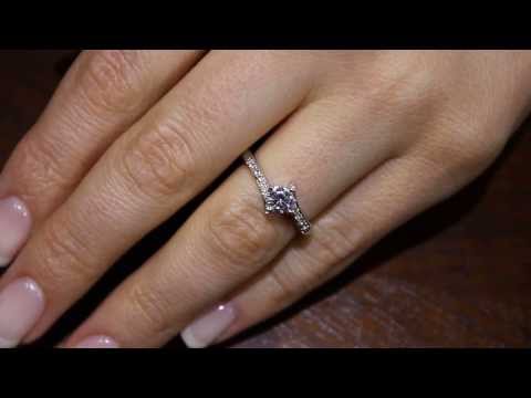 Quirky Diamond Engagement Ring – Lorraine